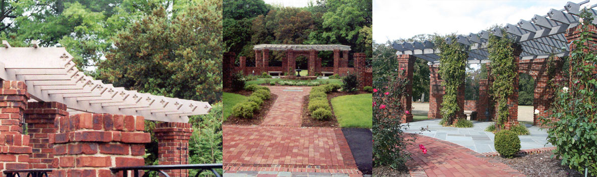 The Finley Rose Garden at the Hermitage Foundation Museum, Norfolk, Virginia
