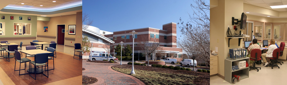 In Patient Psychiatric Unit at Sentara Obici Hospital, Suffolk, VA