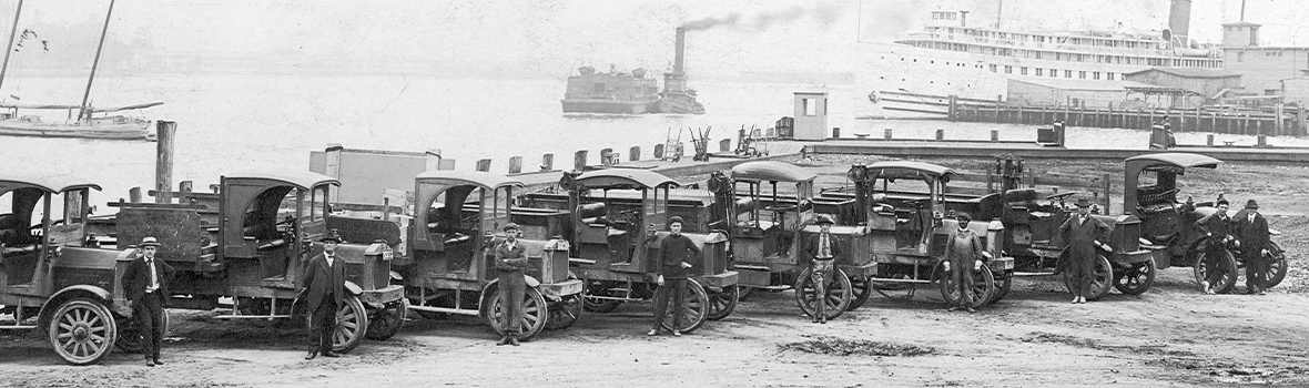 Vehicle Fleet, circa 1919